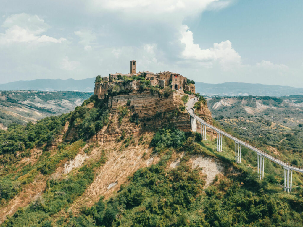 Orvieto and Civita di Bagnoregio